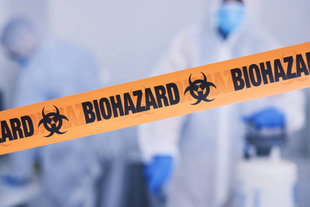 Professional Biohazard technician working in Clermont, GA